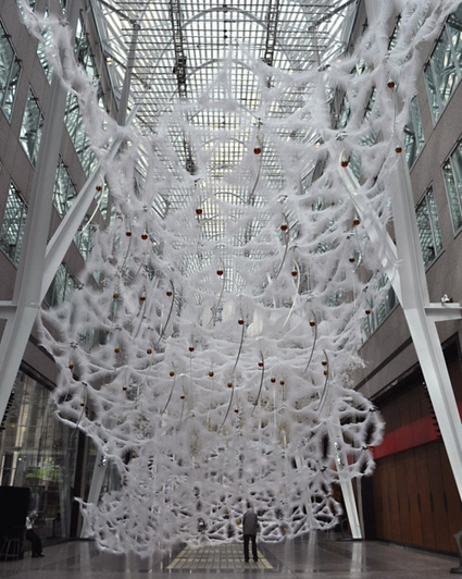 Philip Beesley: "Sargasso" | Art Installations, Sculpture, Contemporary Art | Scoop.it