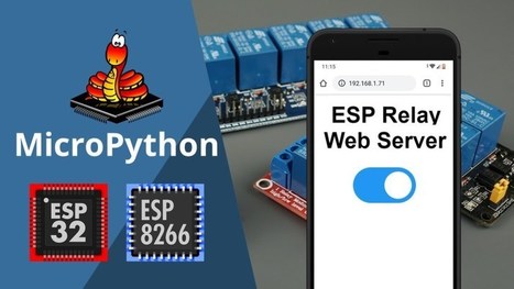 MicroPython: Relay Module Web Server ESP32/ESP8266 | tecno4 | Scoop.it