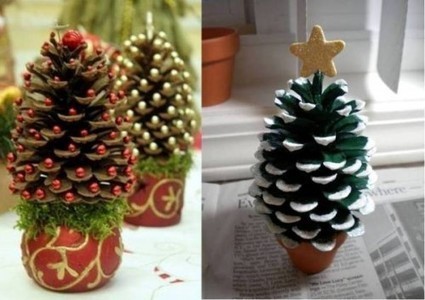 10 idee per decorare con le pigne | Consumo Critico, Decrescita, Riuso e Riciclo Creativo | Scoop.it