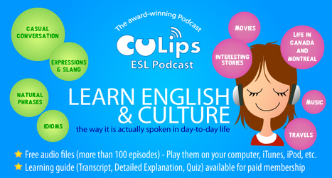 Culips ESL Podcast | English Listening Lessons | Scoop.it