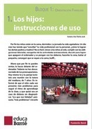 Los hijos: instrucciones de uso | Recursos para la orientación educativa | Scoop.it