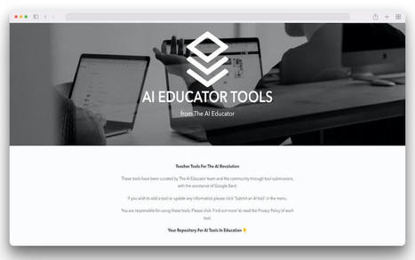 Herramientas IA para la Educación: AI Educator Tools | Education 2.0 & 3.0 | Scoop.it