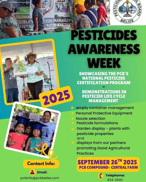 Pesticides Awareness Week 2025 | Cayo Scoop!  The Ecology of Cayo Culture | Scoop.it