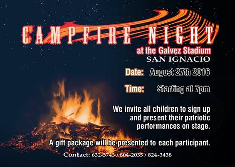 Kid's Campfire Night | Cayo Scoop!  The Ecology of Cayo Culture | Scoop.it