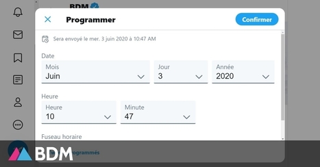Twitter : vous pouvez enfin programmer des tweets sur la version web | François MAGNAN  Formateur Consultant | Scoop.it