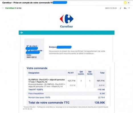 01/2012 Bad Buzz : Carrefour annule les commandes d’Olympus EP-2 acheté en vente flash | Bad buzz | Scoop.it