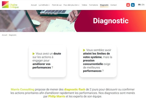 Diagnostic en 2 jours: Management de projets et pertinence de l'approche Chaîne Critique par Marris Consulting | Chaîne Critique | Scoop.it