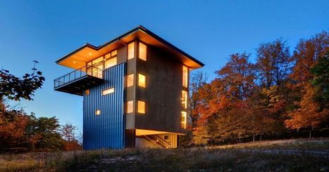 [inspiration] Une tour en bois pour observer de chez soi la nature | Build Green, pour un habitat écologique | Scoop.it
