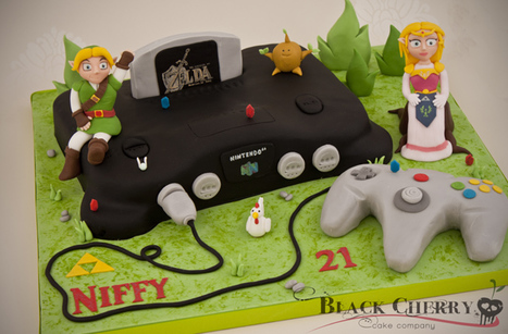 Ocarina of Time / Nintendo 64 Cake | All Geeks | Scoop.it