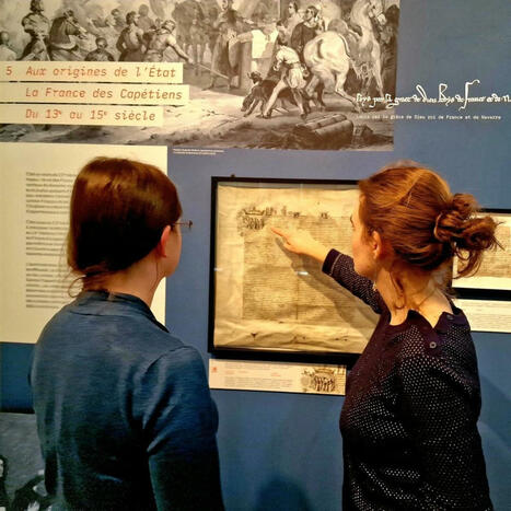 Exposition permanente des Archives nationales : "Les Archives explorent le temps" | La Bibliothèque de l'École nationale des chartes-PSL vous accompagne dans la préparation aux concours | Scoop.it