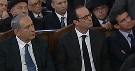 Fran&ccedil;ois Hollande ne voulait pas de Benjamin Netanyahou &agrave; la "marche r&eacute;publicaine" de Paris | ACTUALIT&Eacute; | Scoop.it