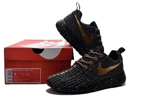 nike roshe run men gold