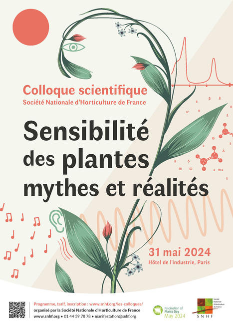 [Colloque scientifique] Sensibilité des plantes : mythes et réalités, le 31 mai à Paris | Hortiscoop - Une veille sur l'horticulture | Scoop.it