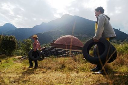 Des « igloos » construits avec des pneus usagés en Colombie | Build Green, pour un habitat écologique | Scoop.it