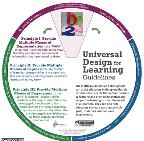UDL Learning Wheel | Eclectic Technology | Scoop.it