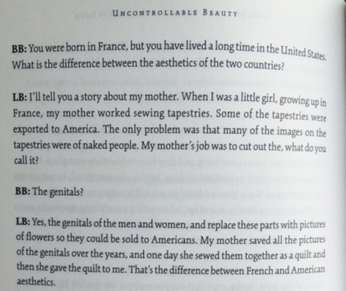 A conversation with Louise Bourgeois | Sex Positive | Scoop.it