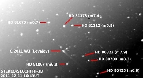 Comet to Make Death Dive Into Sun Thursday | Sungrazing Comet Lovejoy (C/2011 W3) | Comet Close Pass Through Sun's Atmosphere | LiveScience | Science News | Scoop.it