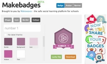 Herramienta online para crear insignias, avatares y banners | TIC & Educación | Scoop.it