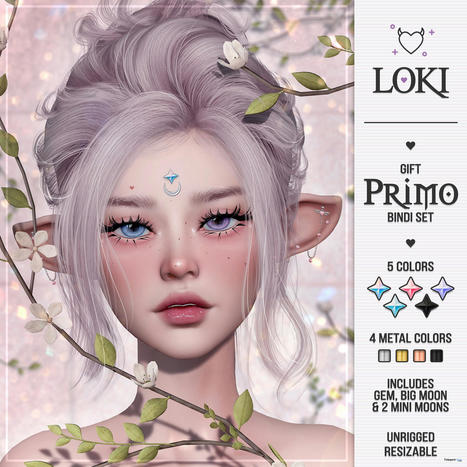 Primo Bindi Set Teleport Hub Group Gift by Loki | Teleport Hub - Second Life Freebies | Second Life Freebies | Scoop.it
