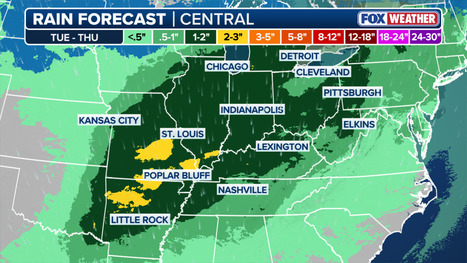 April forecast: Warmup to trigger active severe weather pattern across Central US | Fox Weather | Operation Deimos | Scoop.it