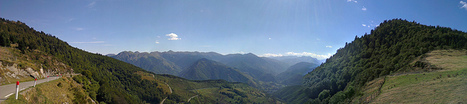 Col D'Aspin - panorama towards Arreau | Vallées d'Aure & Louron - Pyrénées | Scoop.it