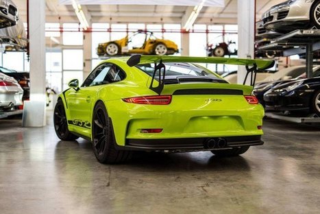 Birch Green Porsche 911 GT3 RS by Porsche Exclusive - GTspirit | Porsche cars are amazing autos | Scoop.it