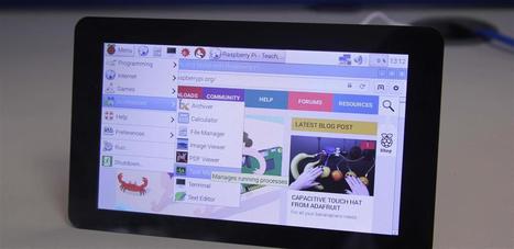 Raspberry Pi : un écran tactile officiel de 7" (800 x 480 pixels) à 60 dollars | UseNum - Technologies | Scoop.it