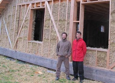 La chaleur d'un foyer bioclimatique en paille | Build Green, pour un habitat écologique | Scoop.it