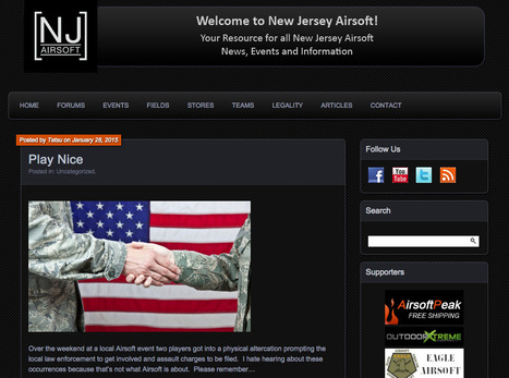 Play Nice - Commentary by AIRSOFT NJ.COM | Thumpy's 3D House of Airsoft™ @ Scoop.it | Scoop.it