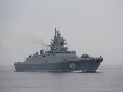 La nouvelle frégate russe tête de série du Projet 22350 "Admiral Gorshkov" aurait de sérieux problèmes sur une turbine à gaz | Newsletter navale | Scoop.it