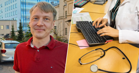 AI skriver journal&shy;er f&ouml;r sjuksk&ouml;taren Janne Lottonen &ndash; d&aring; har han mer tid f&ouml;r m&auml;nniskan han m&ouml;ter | &Aring;boland | A1Uutiset | Scoop.it