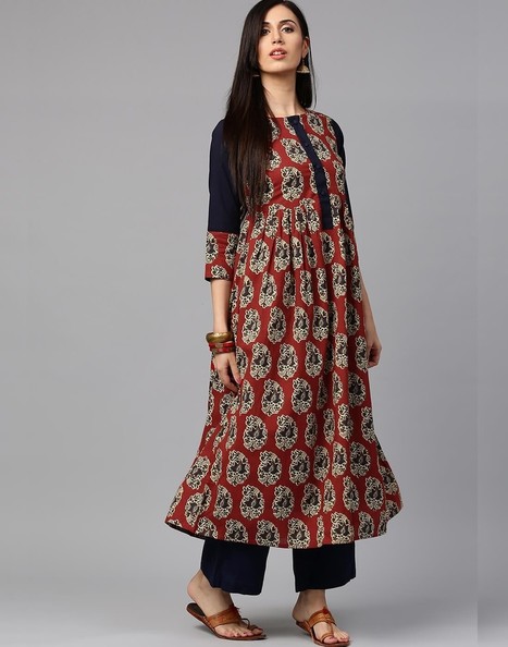 long straight kurtis online