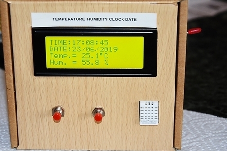 First steps with the Arduino UNO, NANO | Displaying Time, Date, Temperature and Humidity on a LCD2004 Display | Maker, MakerED, Maker Spaces, Coding | 21st Century Learning and Teaching | Scoop.it