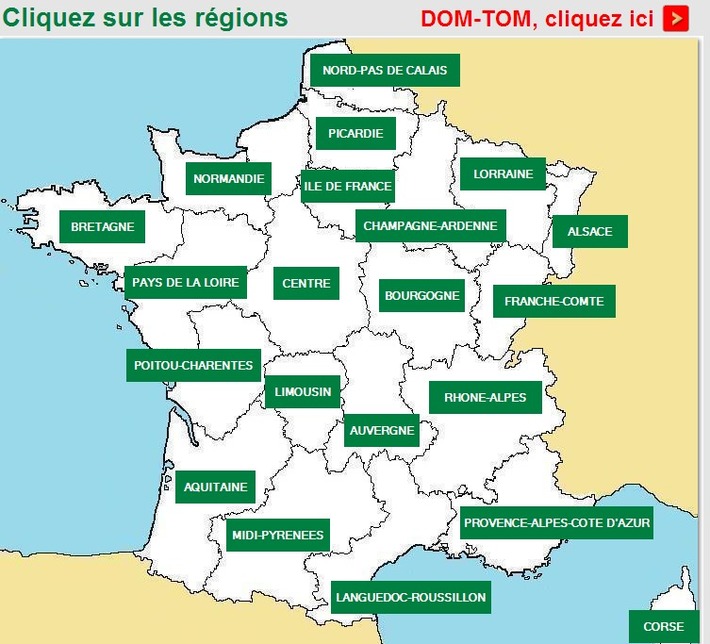 Carte de France vacances insolites | Ma douce France | Scoop.it