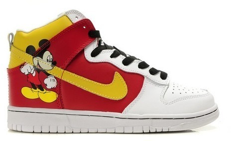 mickey mouse nike dunks