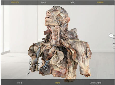 AR Apps to Help Students Learn Human Anatomy in 3D via @educatorstech  | qrcodes et R.A. | Scoop.it
