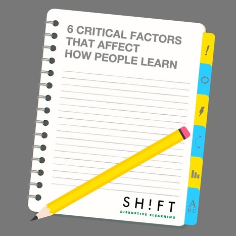 6 Critical Factors that Affect How People Learn | Into the Driver's Seat | Scoop.it