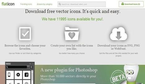 Flaticon, buscador de iconos gratis con miles de gr&aacute;ficos disponibles | Aplicaciones y Herramientas . Software de Dise&ntilde;o | Scoop.it