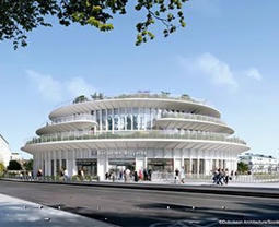 B&eacute;con-les-Bruy&egrave;res : la gare du Grand Paris Express par l'architecte Caroline Dubuisson | Architecture - Construction | Scoop.it