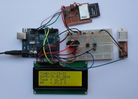 Arduino datalogger with SD card, DS3231 and DHT22 sensor | 21st Century Learning and Teaching | Scoop.it