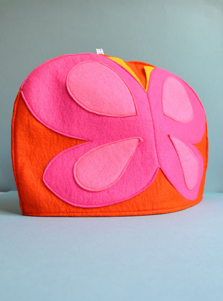 1960s Mod Felt "Butterfly" Cozy | Kitsch | Scoop.it