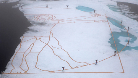 SHFT | Da Vinci Work Recreated on Melting Arctic Ice | Machines Pensantes | Scoop.it