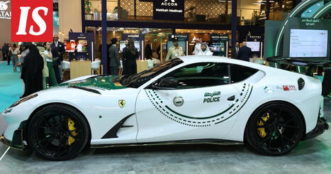 Dubain poliisi rep&auml;isi &ndash; partioautoksi 800 hevosvoiman Ferrari | A1Uutiset | Scoop.it