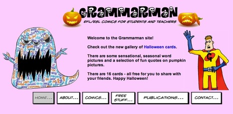 Grammarman Comic for ESL/EFL | Digital Delights for Learners | Scoop.it