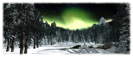 Suomi - Finland -Finnish legends and auroral displays in Second Life | Second Life Destinations | Scoop.it