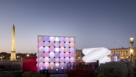 Saint-Gobain s’empare de la place de la Concorde pour célébrer ses 350 ans - Industrie/Négoce | Saint-Gobain 350 | Scoop.it