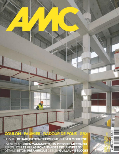 Le numéro d'avril d'AMC est paru | Architecture - Construction | Scoop.it