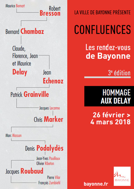 (Agenda) 26 f&eacute;vrier au 4 mars, Bayonne, festival Confluences | Poezibao | Scoop.it