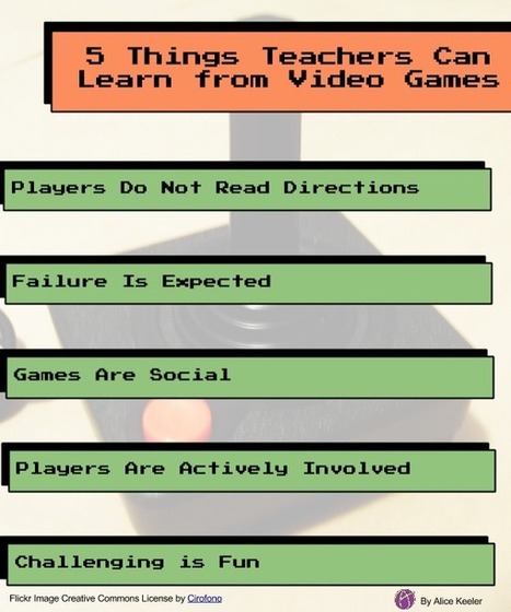 5 Things Teachers Can Learn From Video Games | Gamification for the Win | Scoop.it