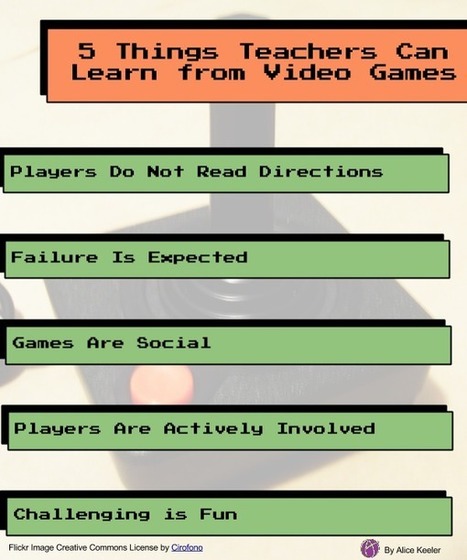 5 Things Teachers Can Learn From Video Games | E-Learning-Inclusivo (Mashup) | Scoop.it